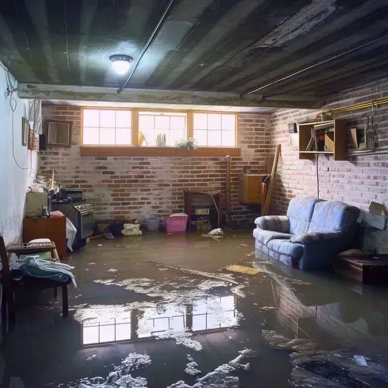 Flooded Basement Cleanup in Waverly, MI